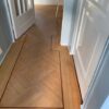 Naturel Horizontaal Visgraat Tapis - Afbeelding 3