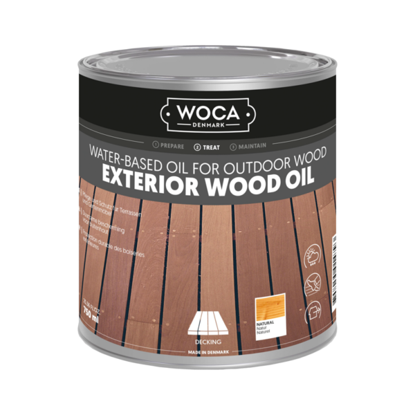 Woca exterior wood oil (onderhoudsolie voor buiten)